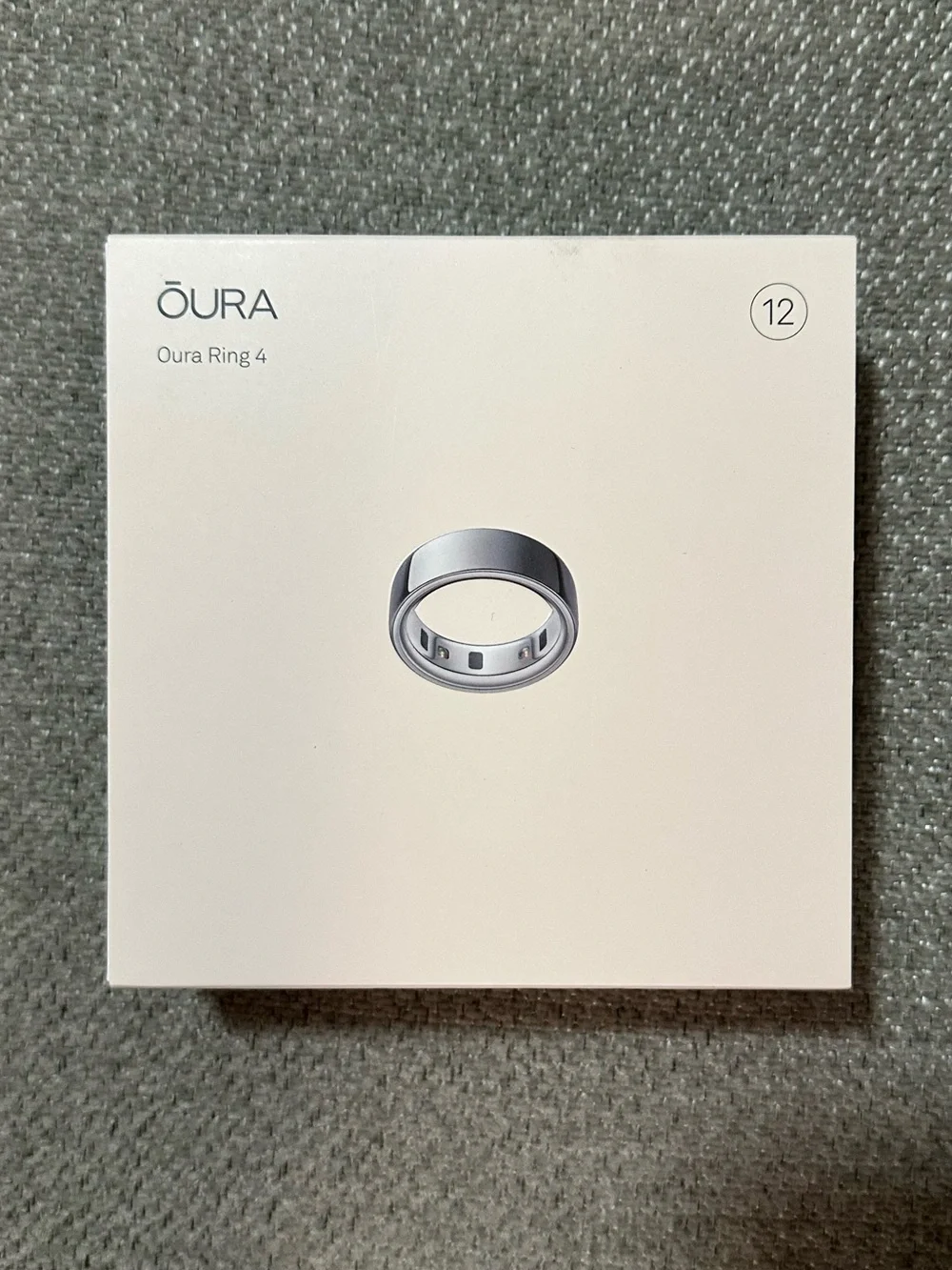 Oura Ring 4 Silver